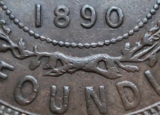 Narrow Date, Repunched 8