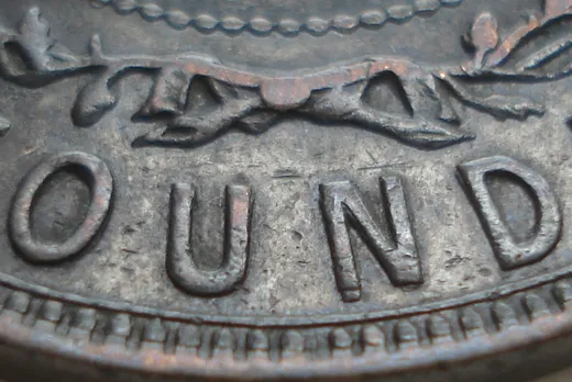 Re-engraved Letters (All) in OUND