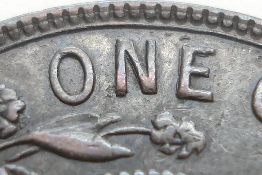 Re-engraved N & E in ONE