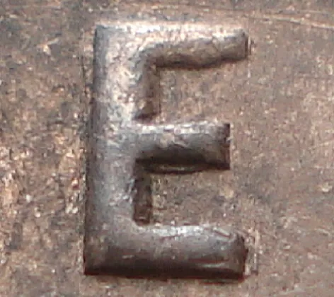 Re-engraved E in ONE