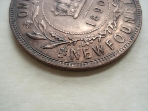 Re-engraved N in NEWF