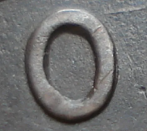 Re-engraved O in ONE