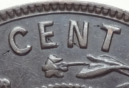 Letter Details in CENT