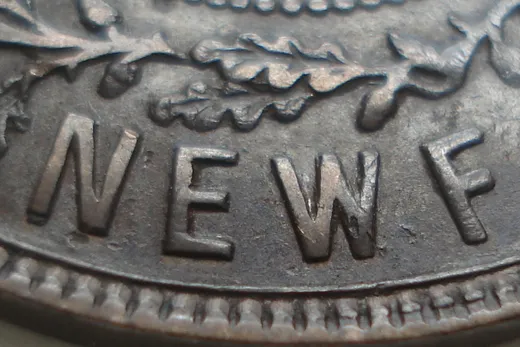 Re-engraved Letters in NEWF