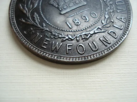 Re-engraved F in NEWF