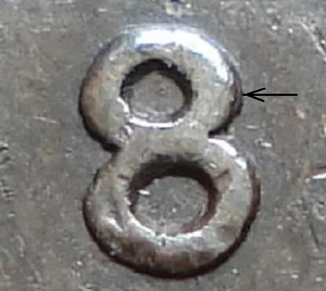 Repunched 8