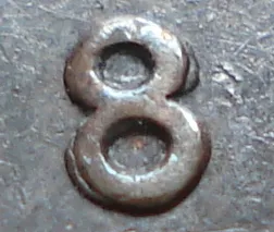 Repunched 8