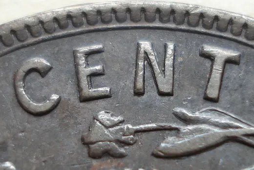 Re-engraved Letters in [CENT]