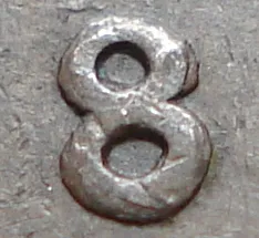 Repunched 8