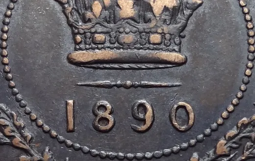 Wide Date, Re-engraved Letters