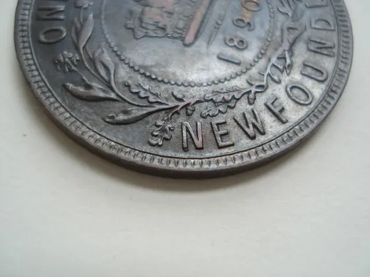 Re-engraved N in NEWF