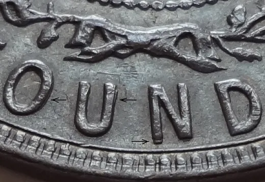 Wide Date, Repunched 8