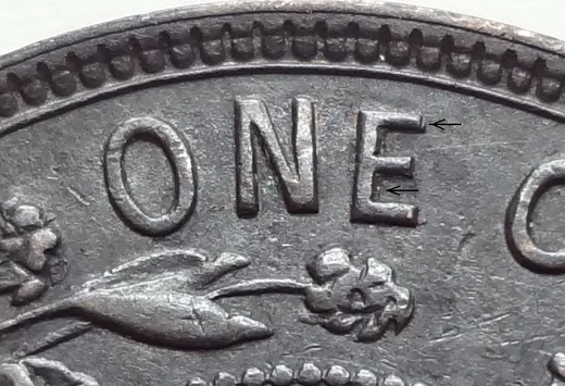 Re-engraved Letters in ONE