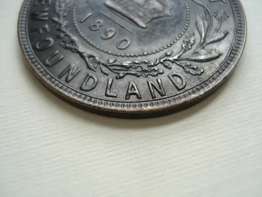 Re-engraved A in LAND