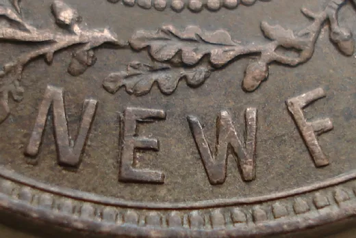 Re-engraved Letters in NEWF