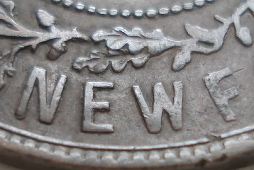 Re-engraved Letters in NEWF