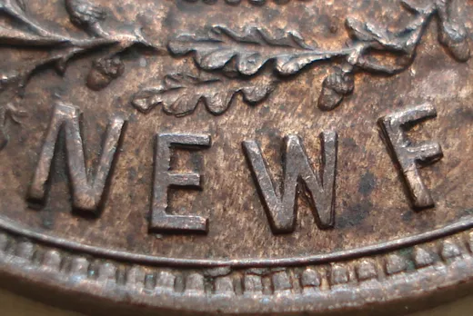 Re-engraved Letters in NEWF