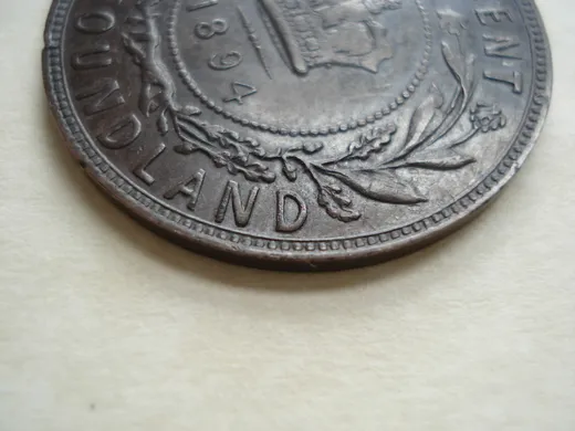 Re-engraved D in LAND