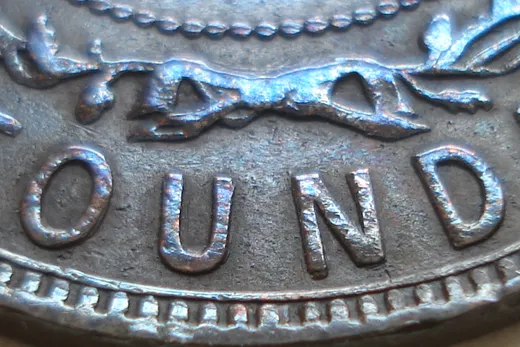Re-engraved Letters in OUND