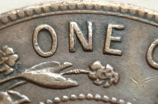 Re-engraved Letters in ONE