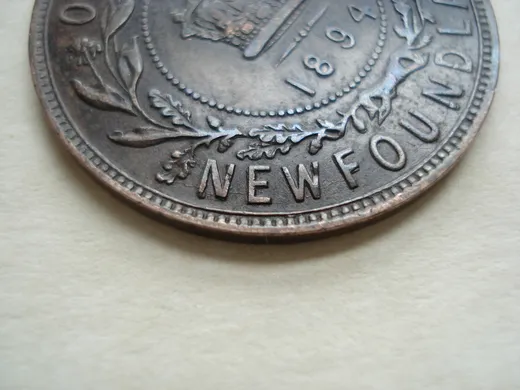 Re-engraved E in NEWF
