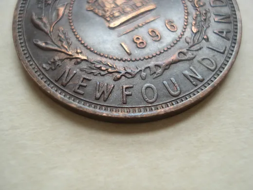 Re-engraved F in NEWF