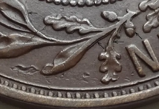 Re-engraved Legend