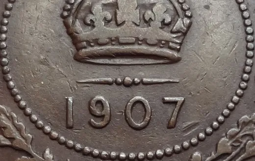 Medium Date, Re-engraved Acorn