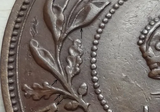 Re-engraved Legend