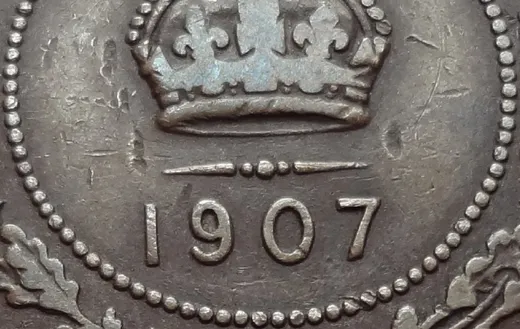 Medium Date, Re-engraved Acorn