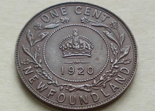 1920 C One Cent, coin 1, reverse