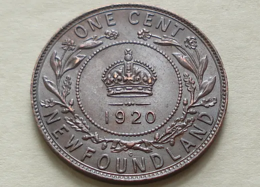 1920 C One Cent, coin 2, reverse