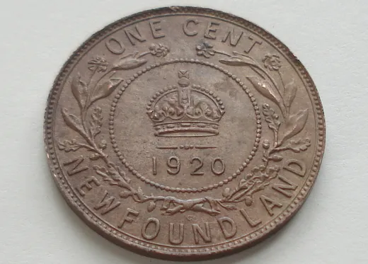 1920 C One Cent, coin 3, reverse