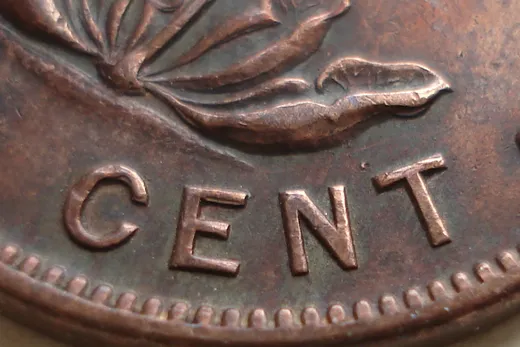 Wide Date, Dbl Repunched O