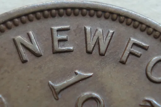 Wide Date, Dbl Repunched O