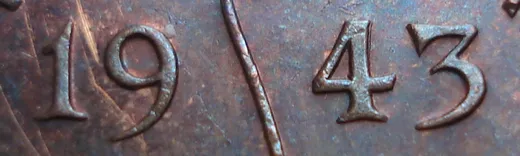 Wide 43, Repunched 4, Far C