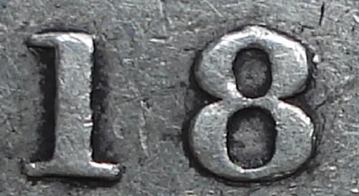Plain 7, Repunched 4 (Bug)