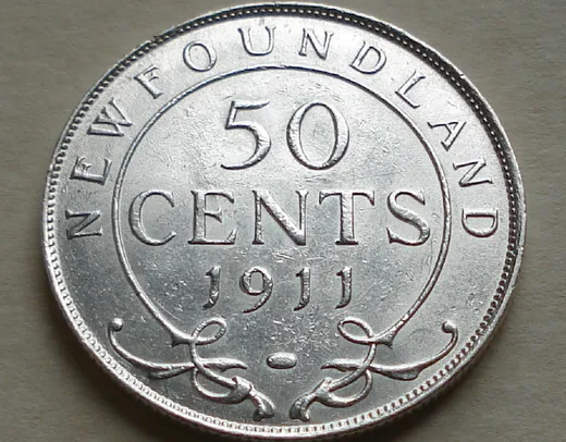 1911 50 Cents, coin 1, reverse