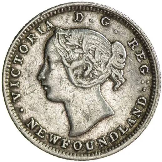 1873 5 Cents, coin 1, obverse