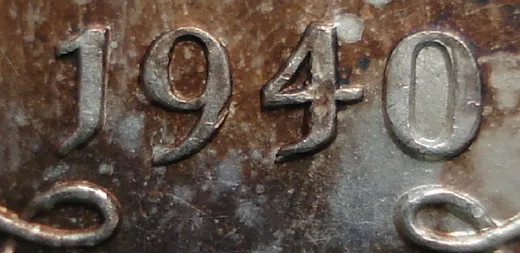 Narrow Date, High 4, Repunched 0