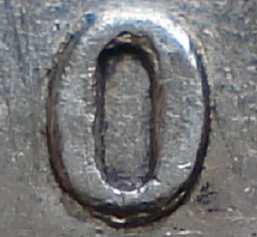 Wide Date, Repunched 0