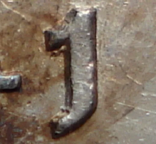 Narrow Date, Repunched 41