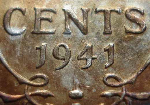 Narrow Date, Re-engraved Reverse