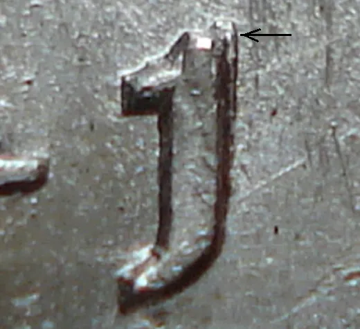 Medium Date, Repunched 1
