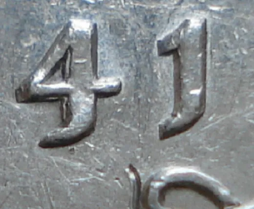 Medium Date, Repunched 4