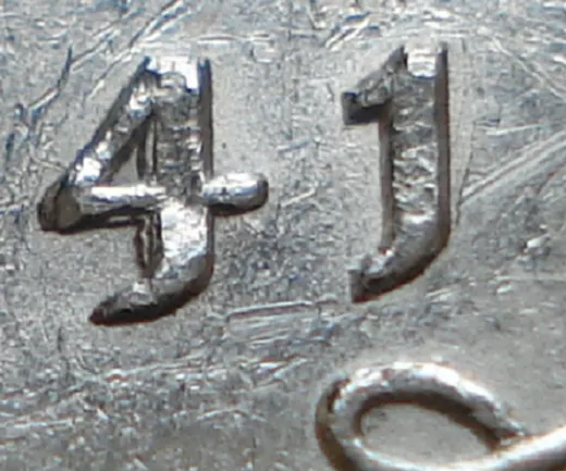 Medium Date, Repunched 4