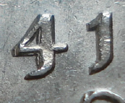 Medium Date, Repunched 4