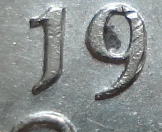Narrow Date, Repunched 4