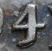 Narrow Date, Repunched 4