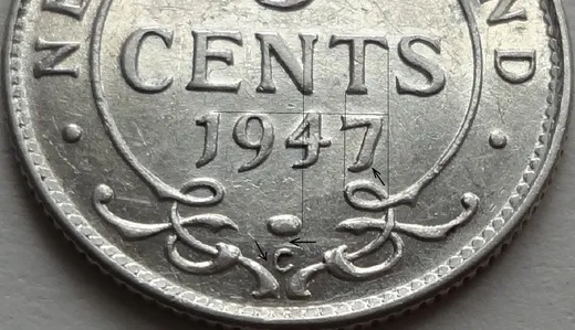 Wide Date, Repunched 7, Low c